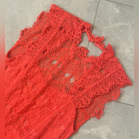 NWT Free People Daydream Lace Dress - Picture 11 of 12